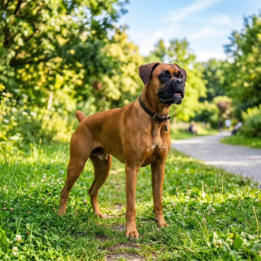Archie, a Boxer